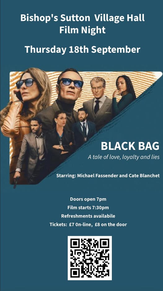Bishop’s Sutton Film Night - 18th September