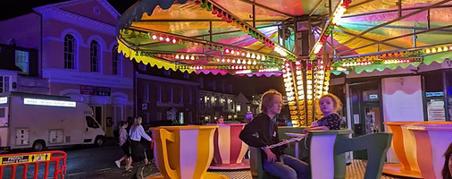 Funfair (aka The Sheep Fair) from 3pm Broad Street 15th October 2026